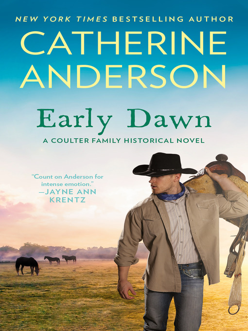 Title details for Early Dawn by Catherine Anderson - Wait list